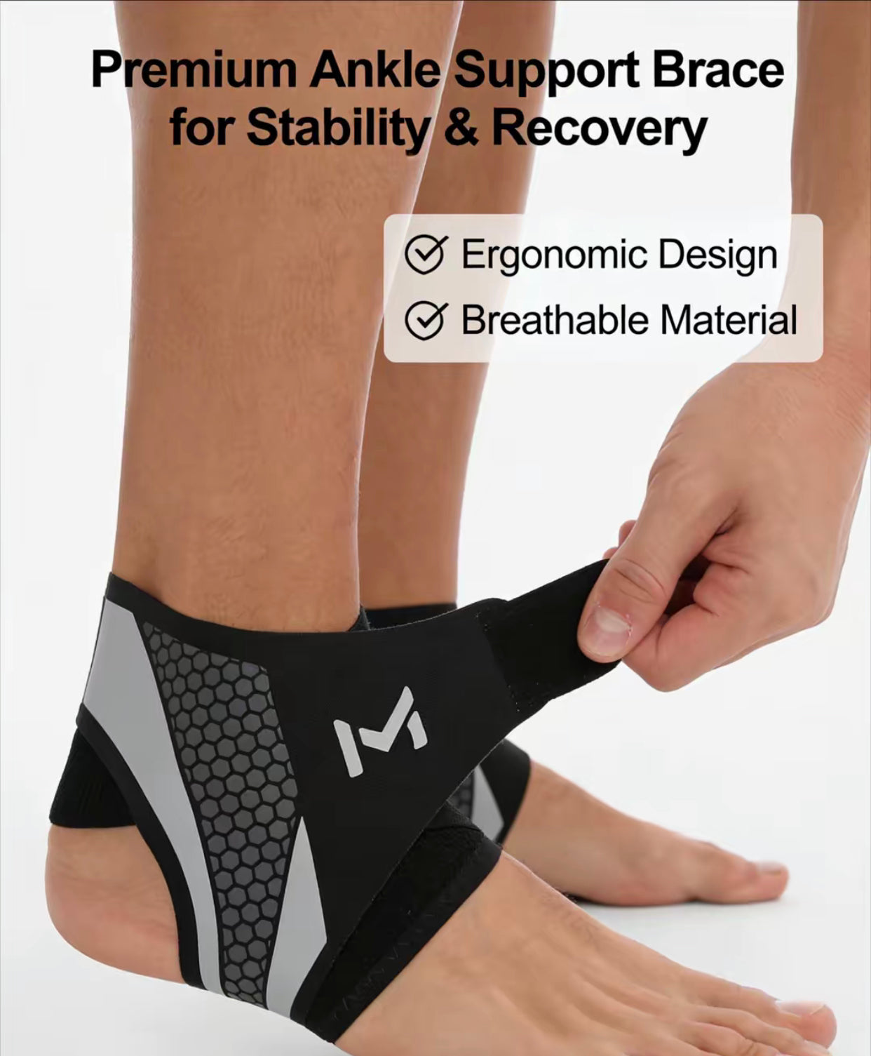Breathable Ankle Support Sleeve