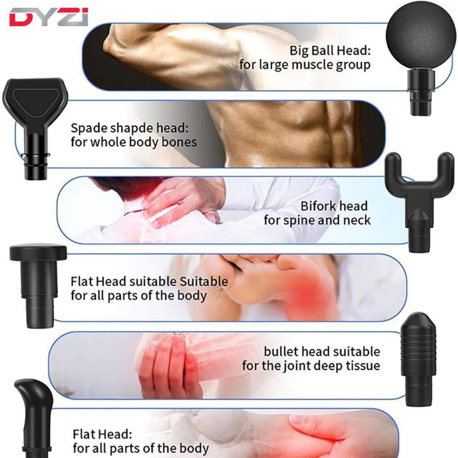 Portable Deep Tissue Massage Gun