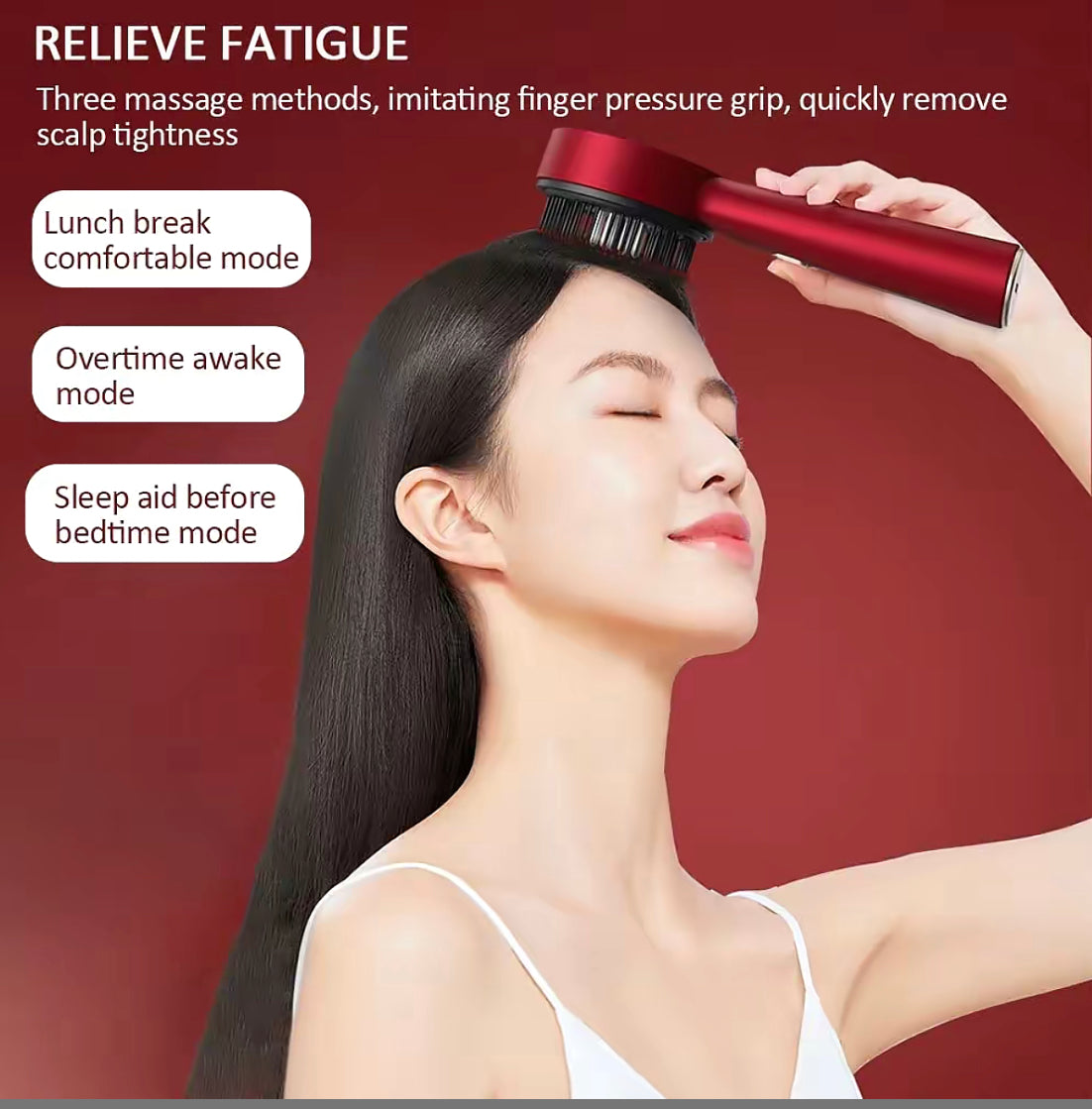 3-Mode Scalp Massager & Hair Growth Comb