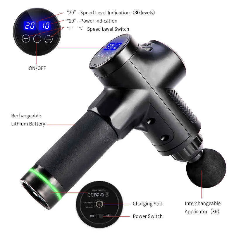 Portable Deep Tissue Massage Gun