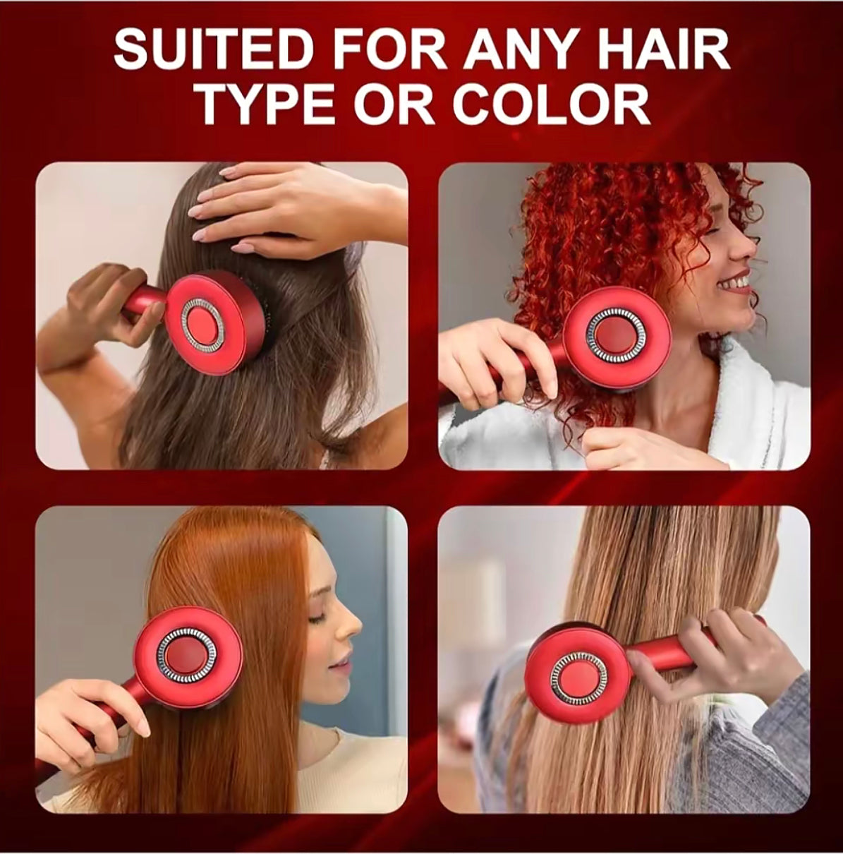 3-Mode Scalp Massager & Hair Growth Comb