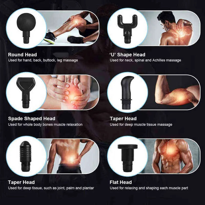 Portable Deep Tissue Massage Gun