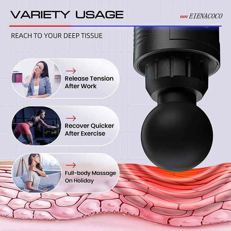 Portable Deep Tissue Massage Gun